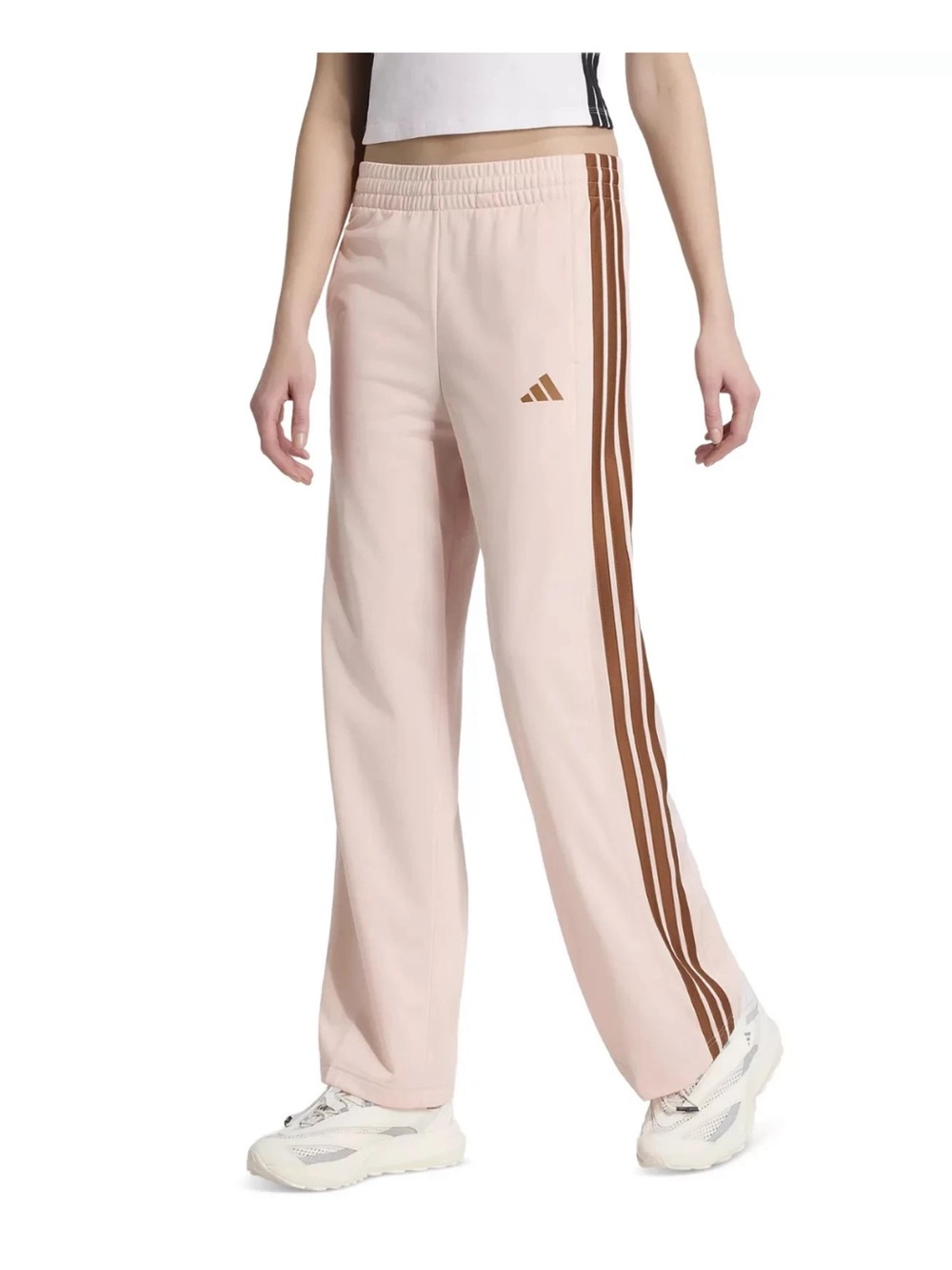 Women’s 3-Stripes Fashion Mid-Rise Pants size S